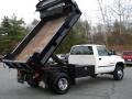 2002 Bright White Dodge Ram 3500 ST Regular Cab 4x4 Chassis Dump Truck  photo #5