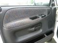 Mist Gray 2002 Dodge Ram 3500 ST Regular Cab 4x4 Chassis Dump Truck Door Panel