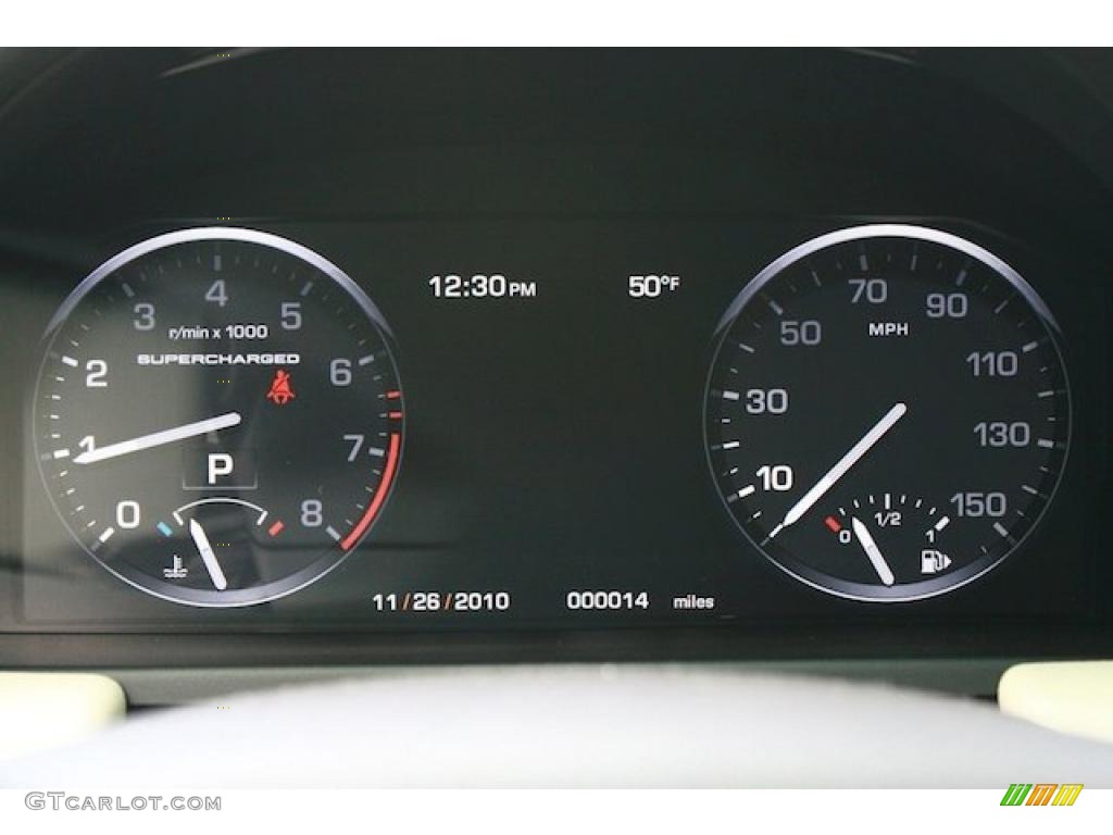 2011 Land Rover Range Rover Supercharged Gauges Photo #40660861