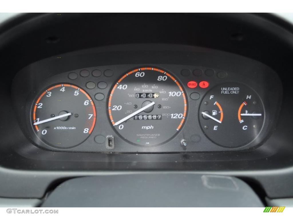 1998 Honda CR-V LX 4WD Gauges Photo #40661013