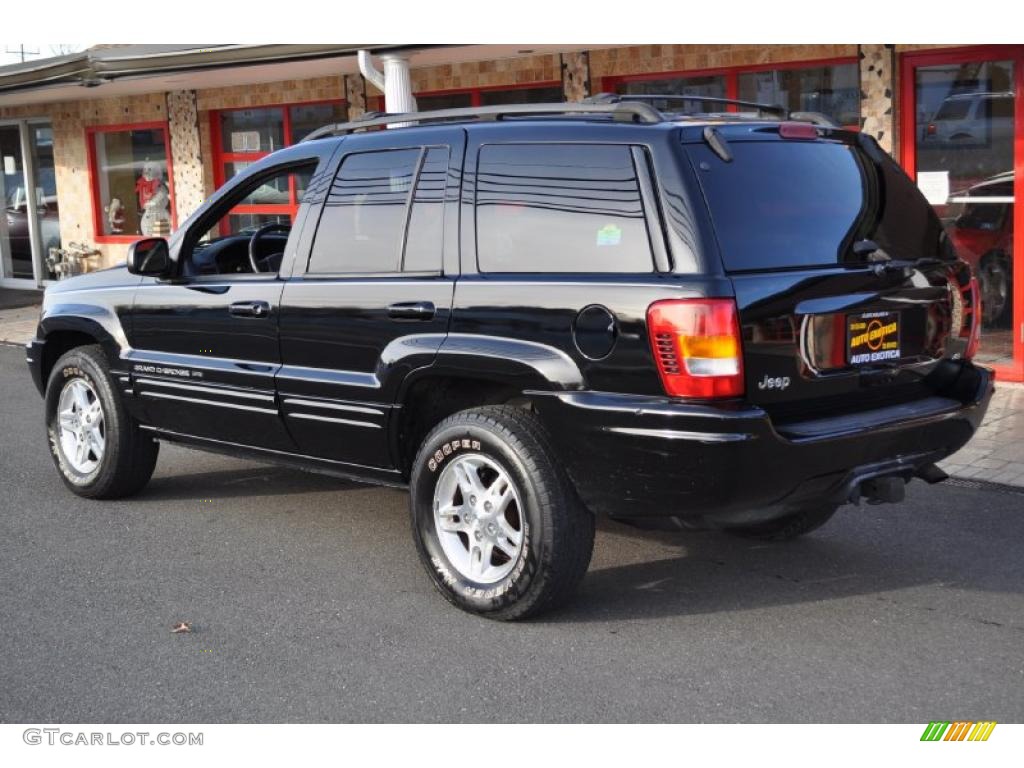 2000 Grand Cherokee Limited 4x4 - Black / Agate photo #2