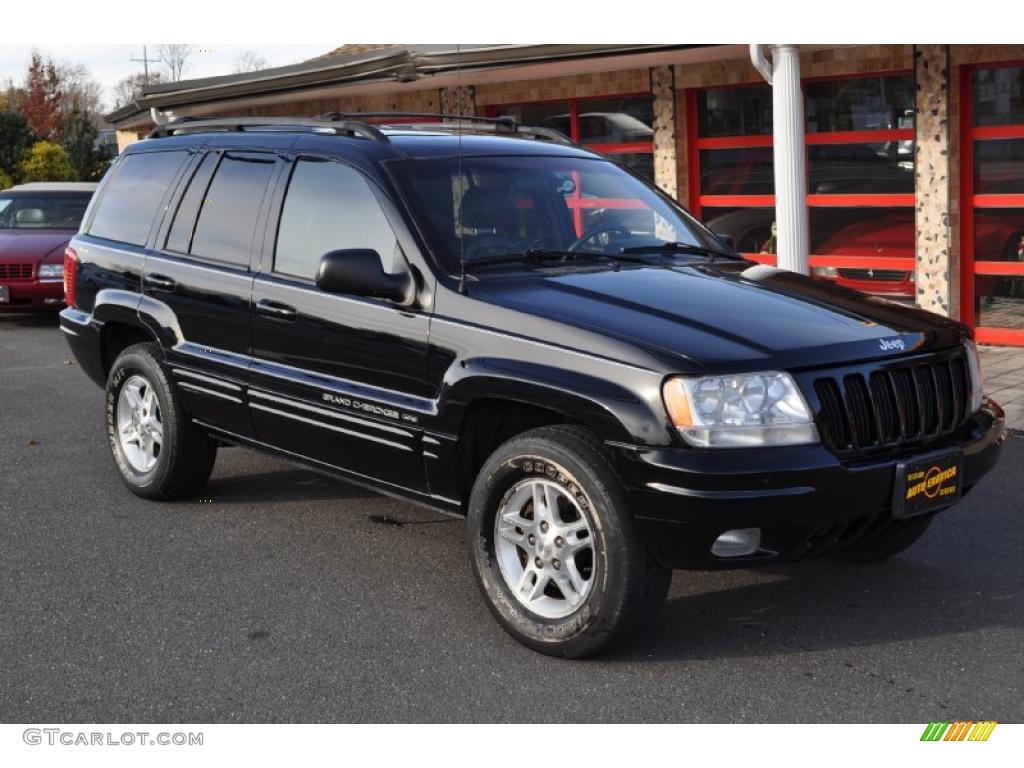 2000 Grand Cherokee Limited 4x4 - Black / Agate photo #3