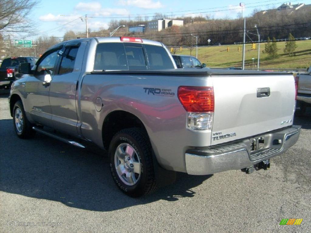 2010 Tundra TRD Double Cab 4x4 - Silver Sky Metallic / Graphite Gray photo #4