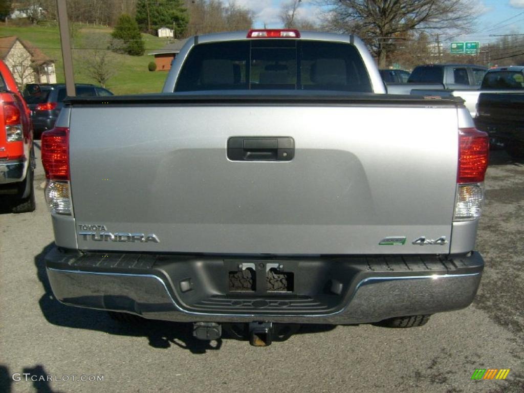 2010 Tundra TRD Double Cab 4x4 - Silver Sky Metallic / Graphite Gray photo #5