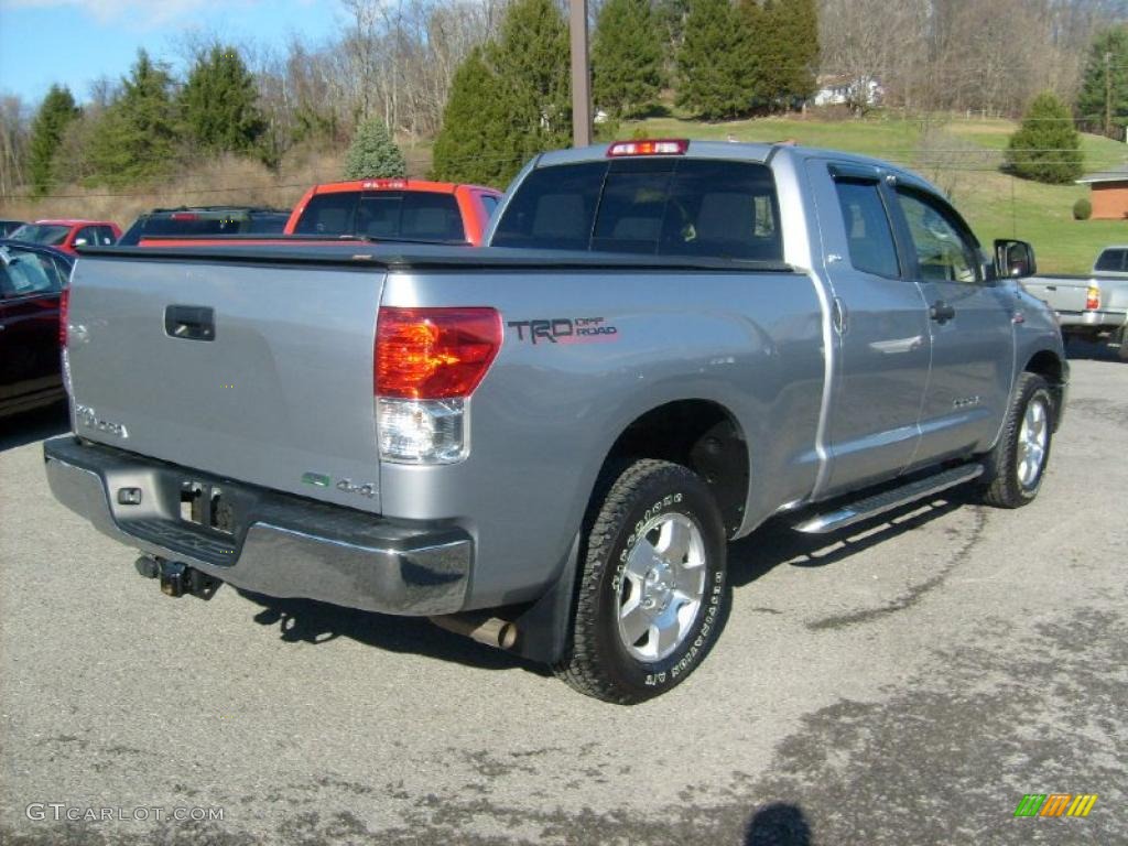 2010 Tundra TRD Double Cab 4x4 - Silver Sky Metallic / Graphite Gray photo #6