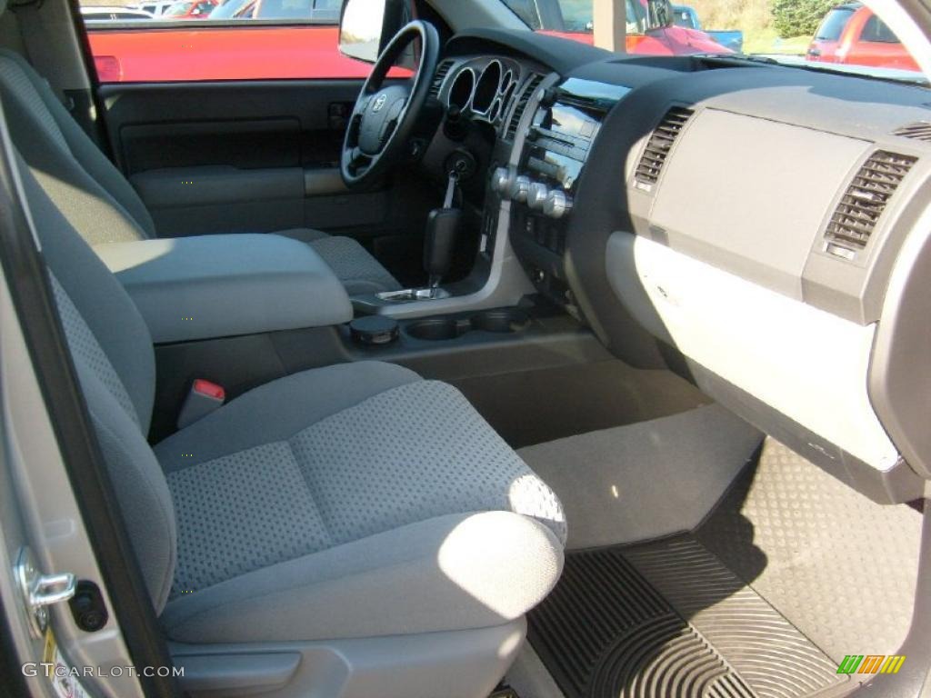 2010 Tundra TRD Double Cab 4x4 - Silver Sky Metallic / Graphite Gray photo #9