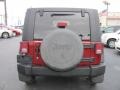 2009 Red Rock Crystal Pearl Jeep Wrangler Unlimited X 4x4  photo #12