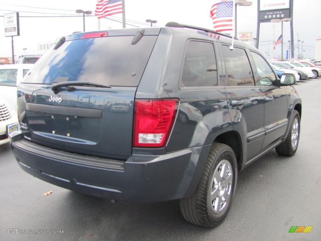 2008 Grand Cherokee Laredo 4x4 - Steel Blue Metallic / Dark Slate Gray/Light Graystone photo #2