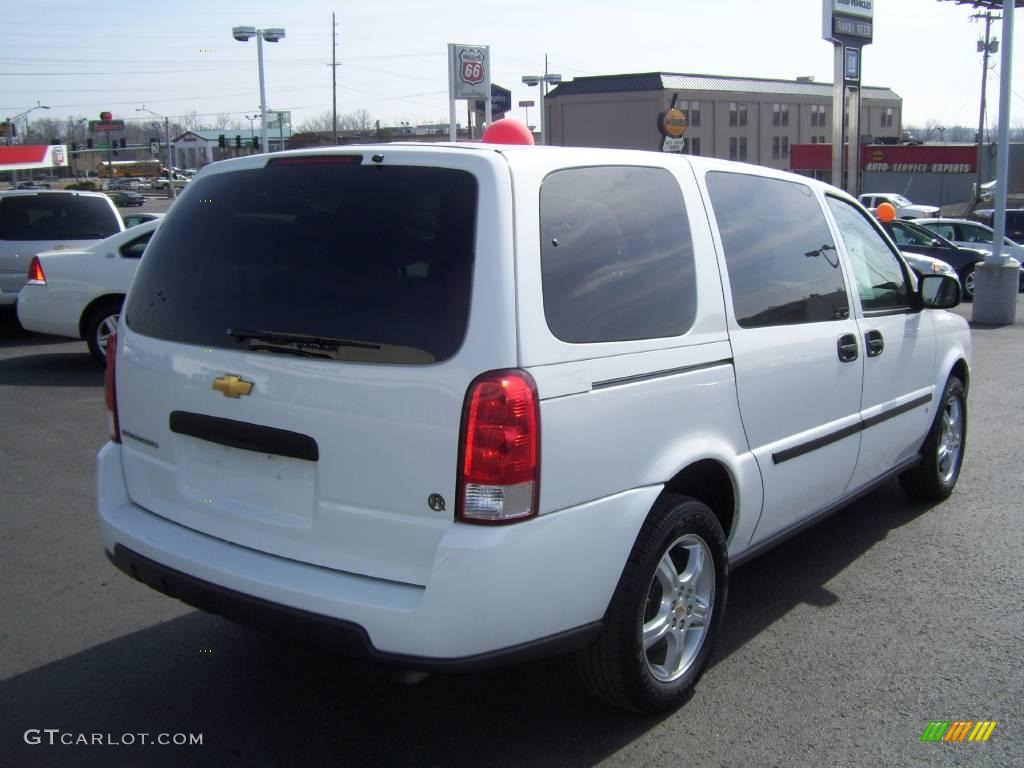 2008 Uplander LS - Summit White / Medium Gray photo #5