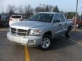Bright Silver Metallic - Dakota SLT Crew Cab 4x4 Photo No. 3