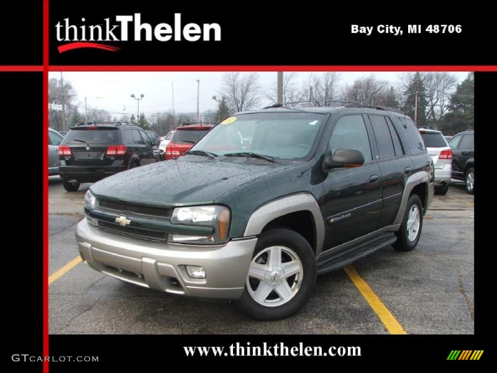 Dark Green Metallic Chevrolet TrailBlazer