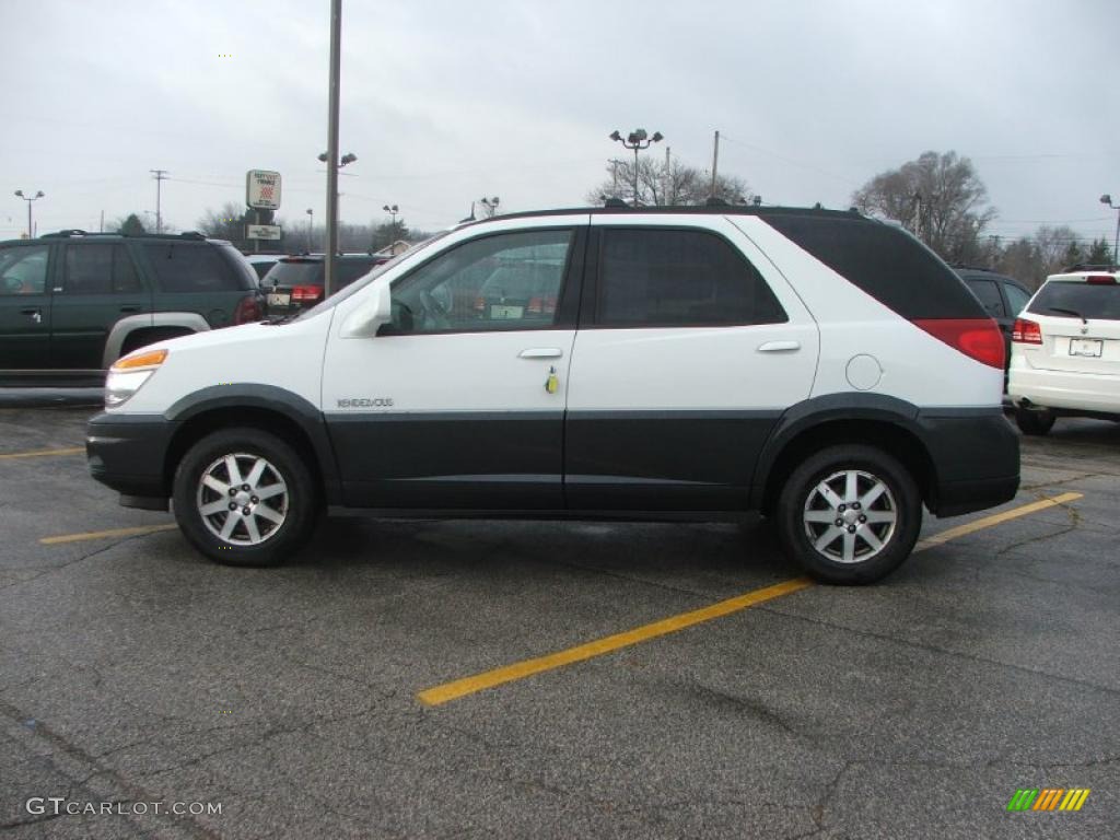 2003 Rendezvous CXL AWD - Olympic White / Gray photo #7