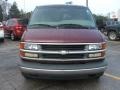 Dark Carmine Red Metallic - Express 1500 Passenger Conversion Van Photo No. 2