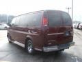 1999 Dark Carmine Red Metallic Chevrolet Express 1500 Passenger Conversion Van  photo #4