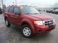 2008 Redfire Metallic Ford Escape XLS  photo #3