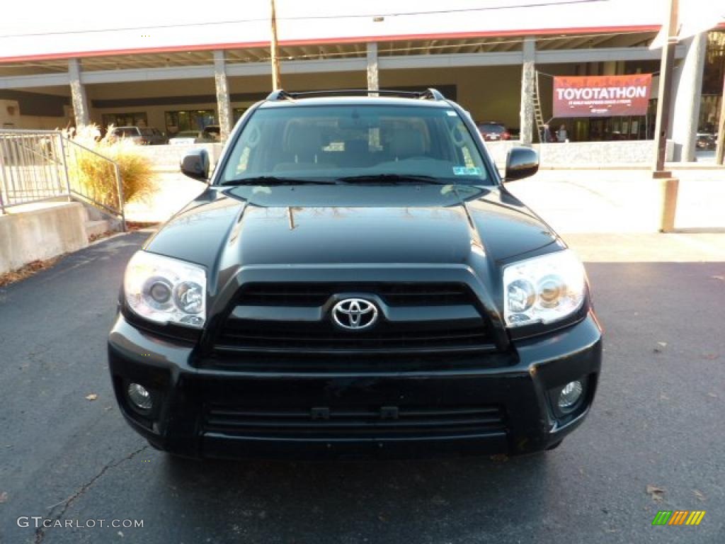 2008 4Runner Limited 4x4 - Black / Taupe photo #10