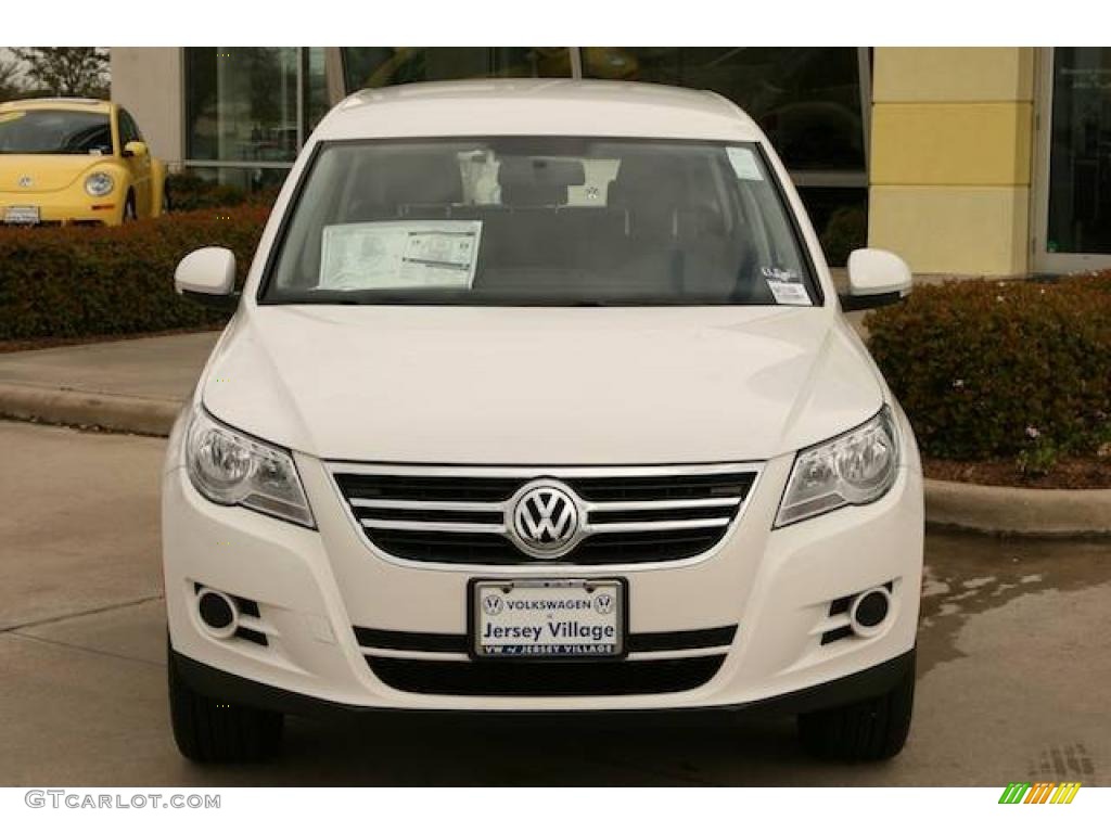 2009 Tiguan S - Candy White / Clay Grey photo #15