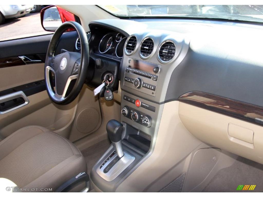 2009 Saturn VUE XE V6 AWD Tan Dashboard Photo #40666527
