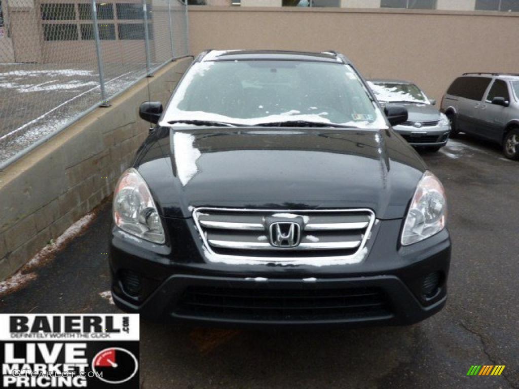 2005 CR-V Special Edition 4WD - Nighthawk Black Pearl / Black photo #2