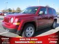 2011 Deep Cherry Red Crystal Pearl Jeep Patriot Sport  photo #1