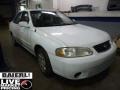 2002 Cloud White Nissan Sentra XE  photo #1