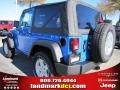 2011 Cosmos Blue Jeep Wrangler Sport S 4x4  photo #2
