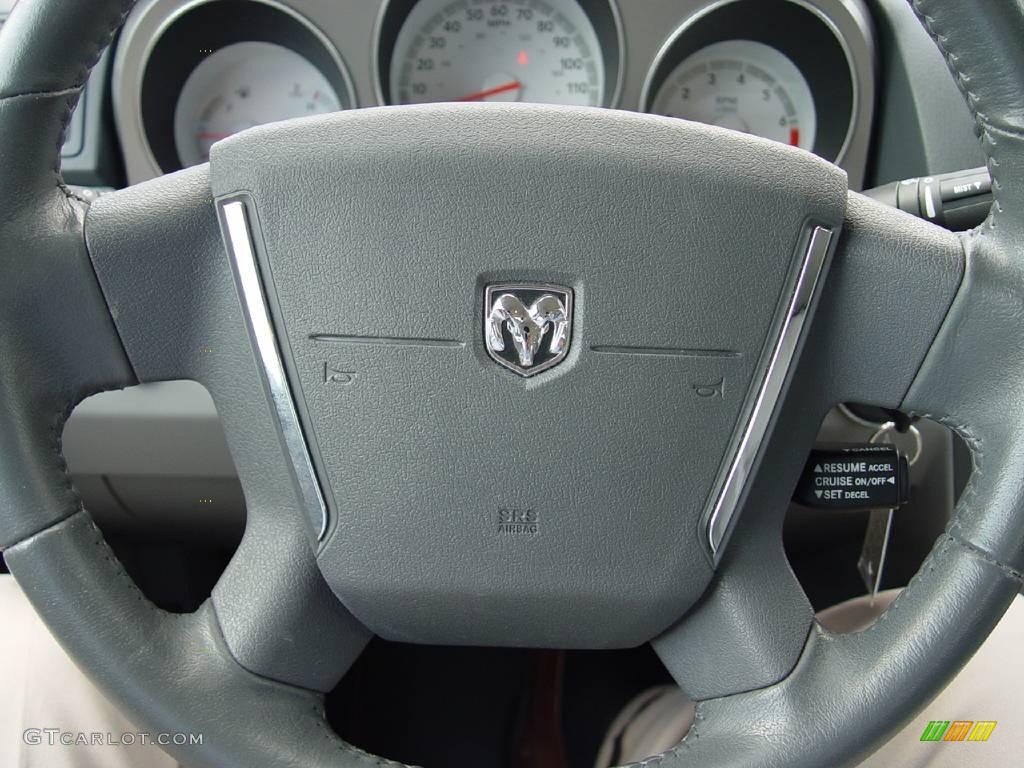 2008 Avenger SXT - Silver Steel Metallic / Dark Slate Gray/Light Slate Gray photo #15