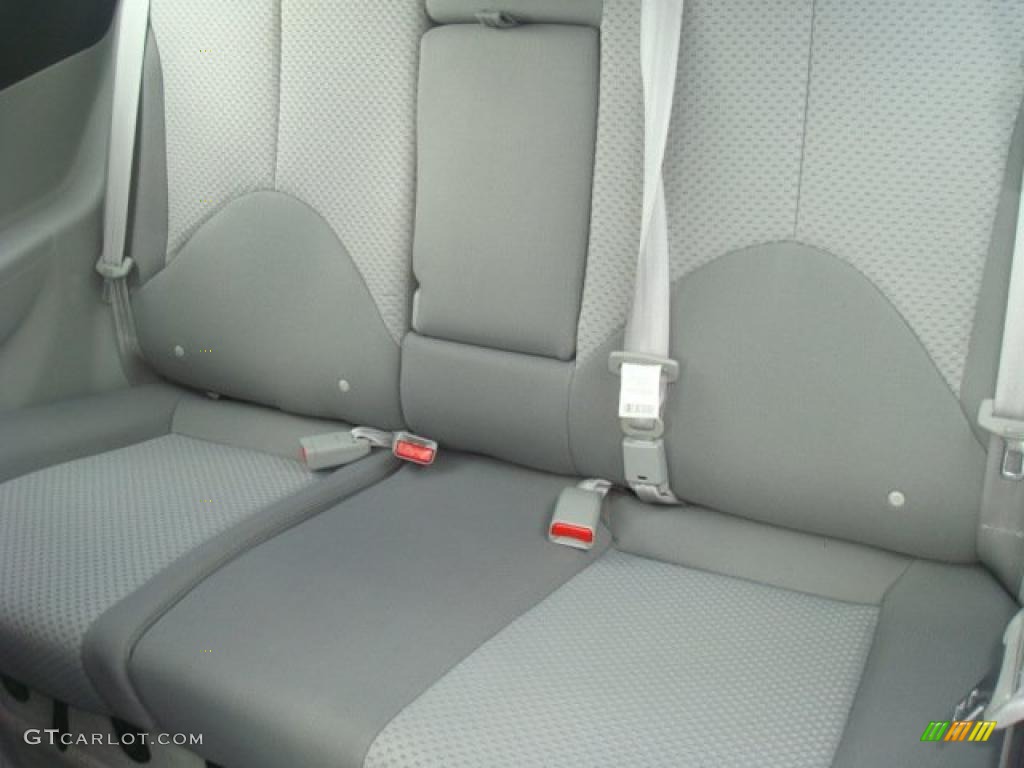 Gray Interior 2008 Hyundai Accent SE Coupe Photo #40671190