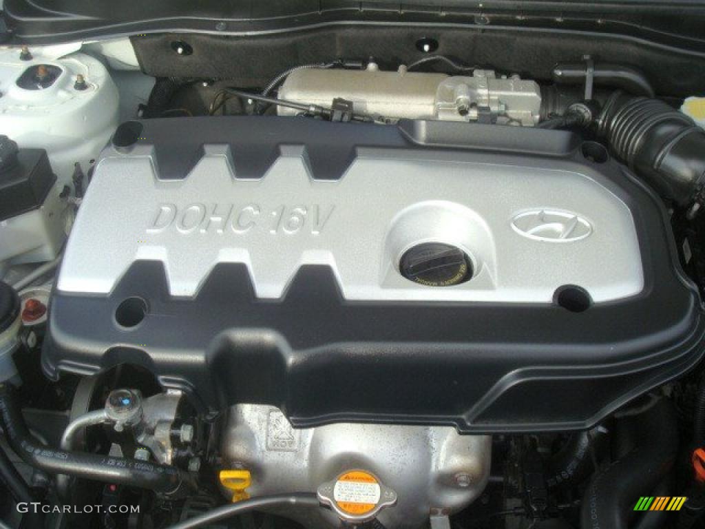 2008 Hyundai Accent SE Coupe 1.6 Liter DOHC 16V VVT 4 Cylinder Engine Photo #40671298