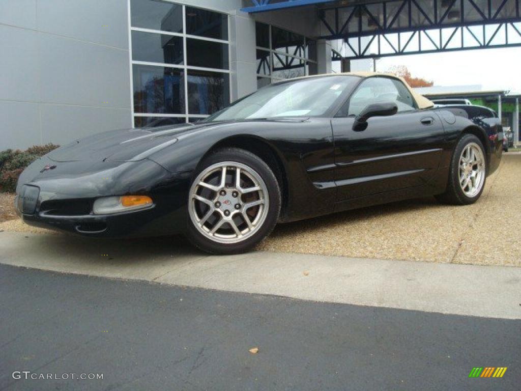 Black 1999 Chevrolet Corvette Convertible Exterior Photo #40671672