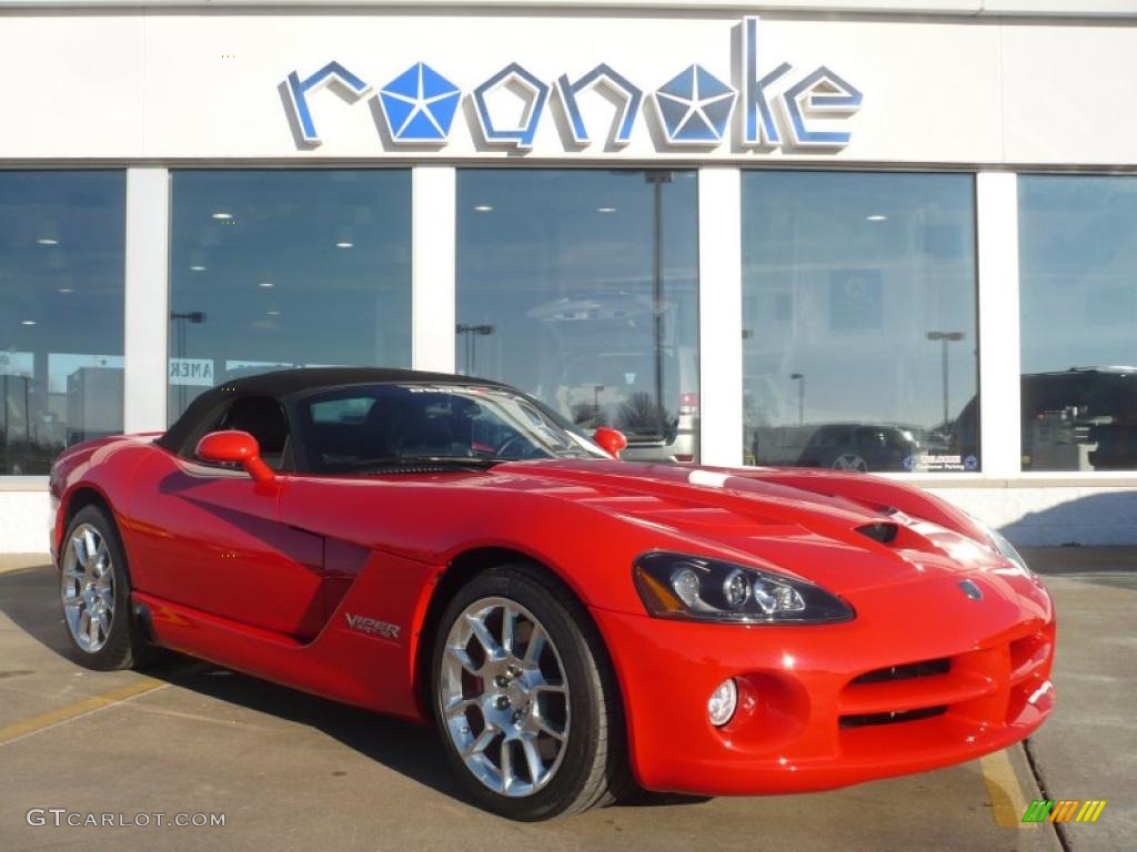 2009 Viper SRT-10 - Viper Red / Black photo #1
