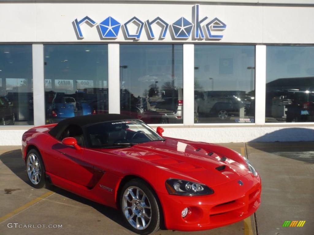 2009 Viper SRT-10 - Viper Red / Black photo #2