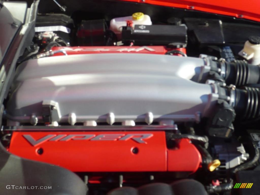 2009 Dodge Viper SRT-10 8.4 Liter OHV 20-Valve VVT V10 Engine Photo #40671970