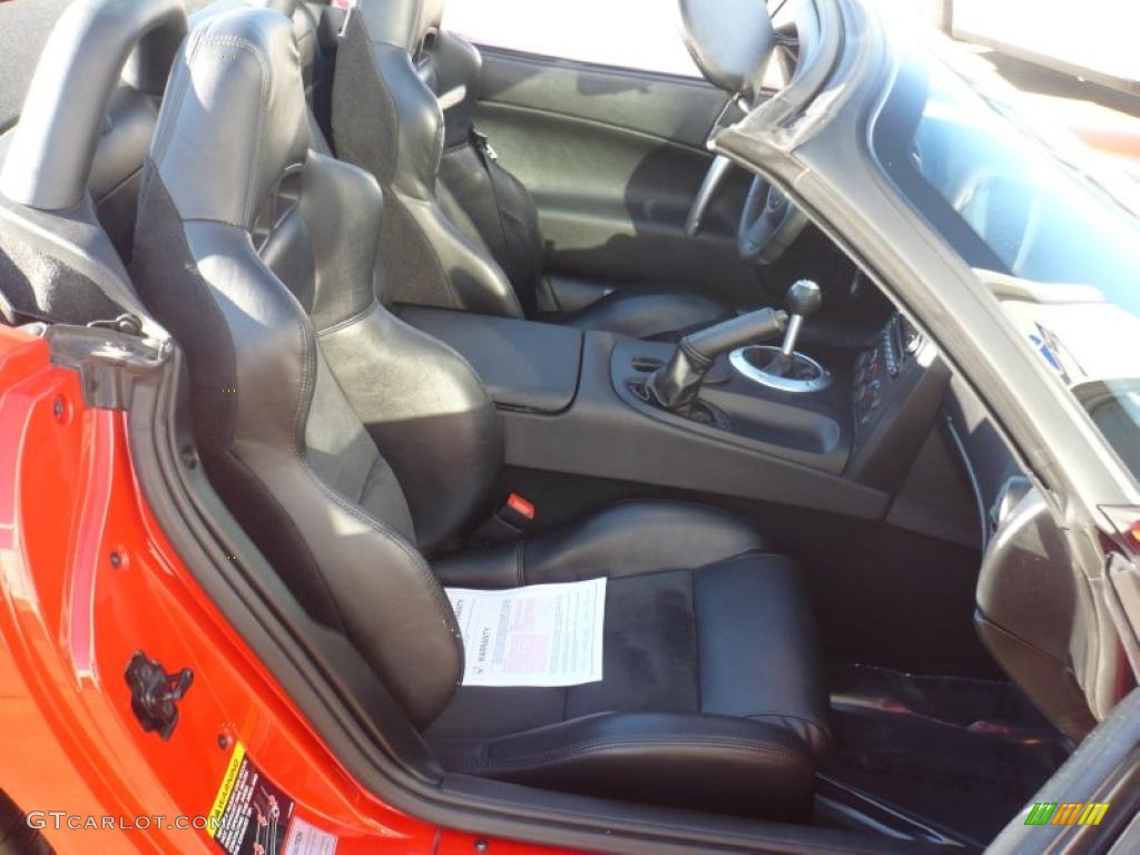 Black Interior 2009 Dodge Viper SRT-10 Photo #40672242