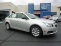 2011 Silver Ice Metallic Chevrolet Cruze LS  photo #1