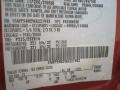 FL: Toreador Red Metallic 1998 Ford Taurus SHO Color Code