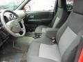 Ebony 2011 Chevrolet Colorado LT Crew Cab 4x4 Interior Color