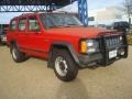1996 Flame Red Jeep Cherokee SE  photo #6