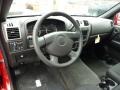 Ebony 2011 Chevrolet Colorado LT Crew Cab 4x4 Interior Color