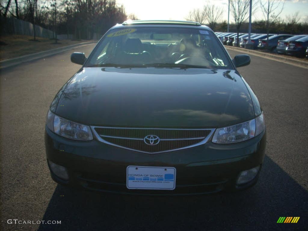 1999 Solara SLE V6 Coupe - Fairway Green Pearl / Ivory photo #8