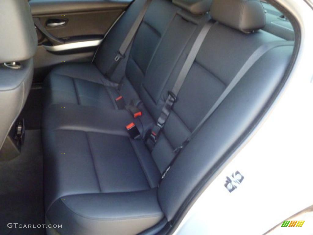 Black Interior 2008 BMW 3 Series 335i Sedan Photo #40676034