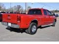 2006 Flame Red Dodge Ram 3500 SLT Quad Cab Dually  photo #6