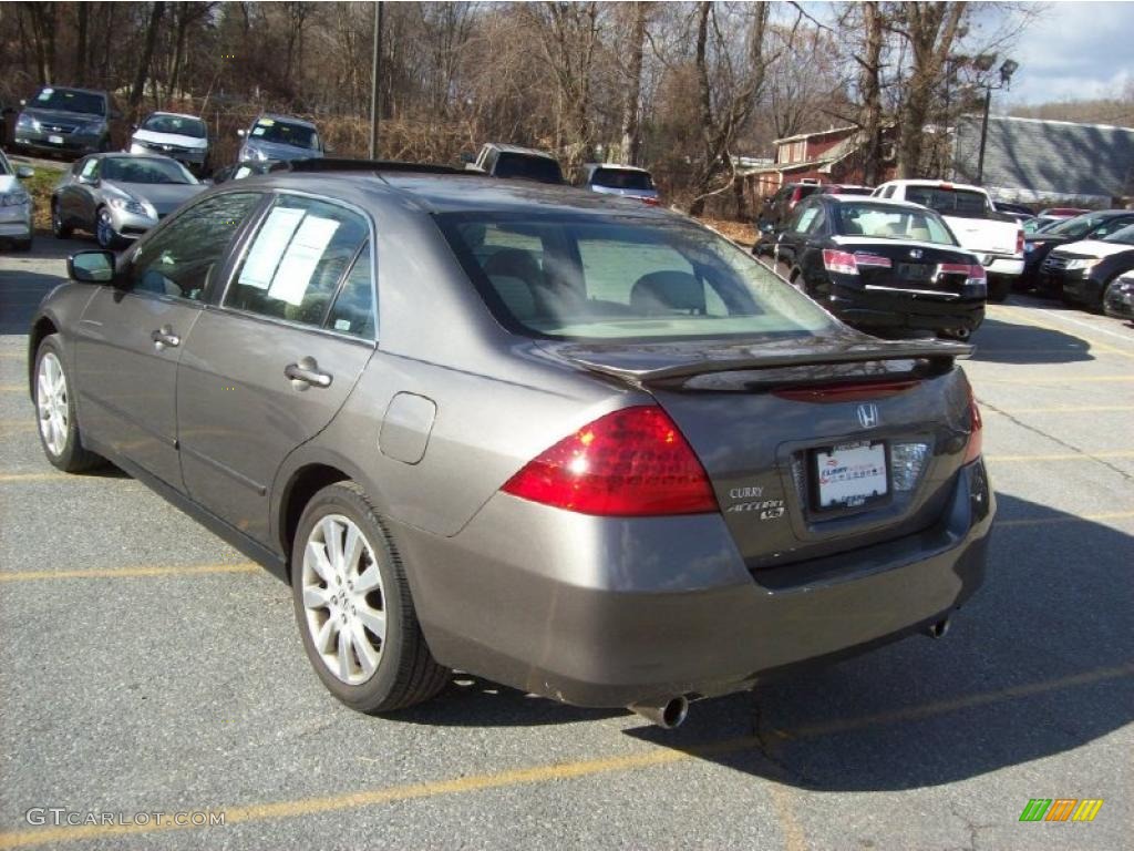 2007 Accord LX V6 Sedan - Carbon Bronze Pearl / Ivory photo #3