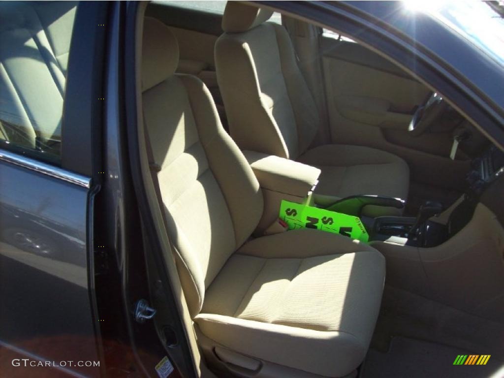 2007 Accord LX V6 Sedan - Carbon Bronze Pearl / Ivory photo #15