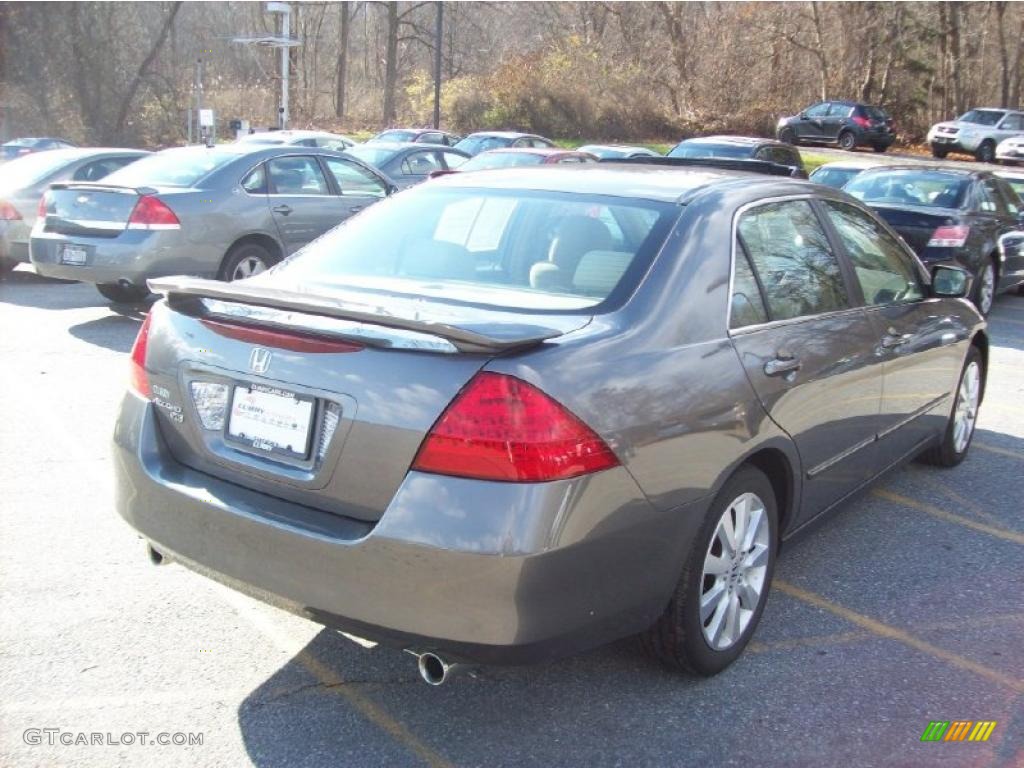 2007 Accord LX V6 Sedan - Carbon Bronze Pearl / Ivory photo #22