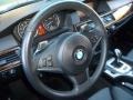Black Steering Wheel Photo for 2008 BMW 5 Series #40677138