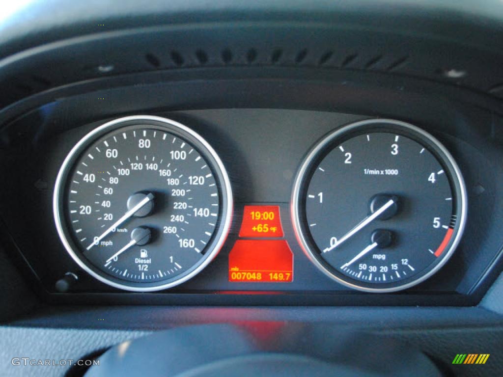 2010 BMW X5 xDrive35d Gauges Photo #40677942