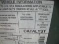 1999 Dodge Dakota SLT Extended Cab Info Tag