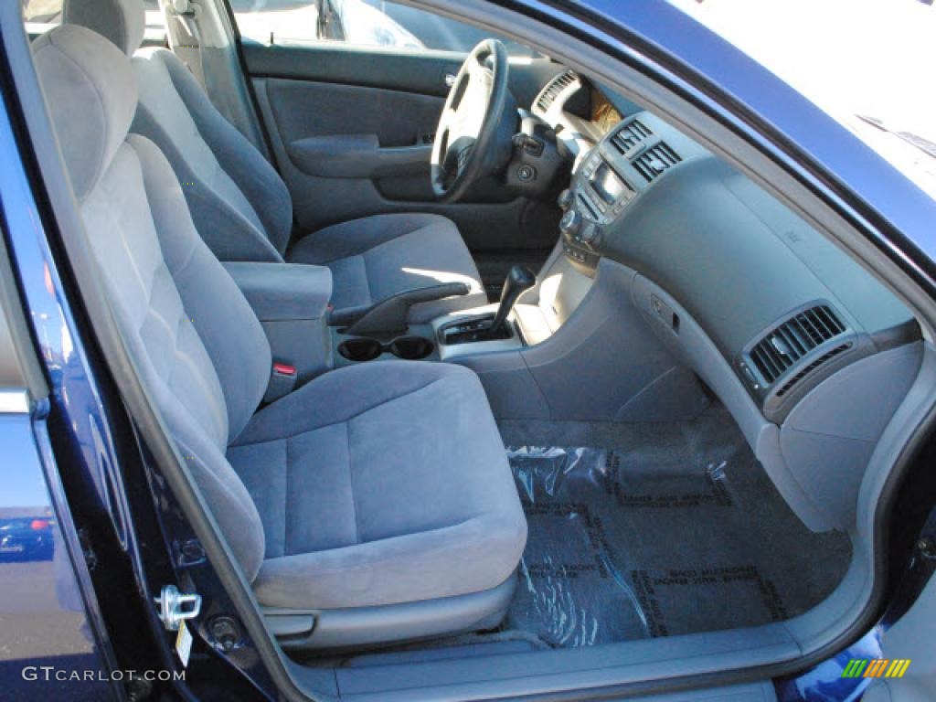 2003 Accord EX Sedan - Eternal Blue Pearl / Gray photo #3