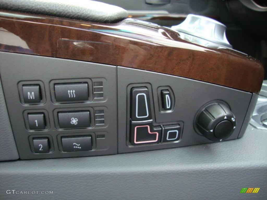 2003 7 Series 745i Sedan - Sterling Grey Metallic / Basalt Grey/Flannel Grey photo #22